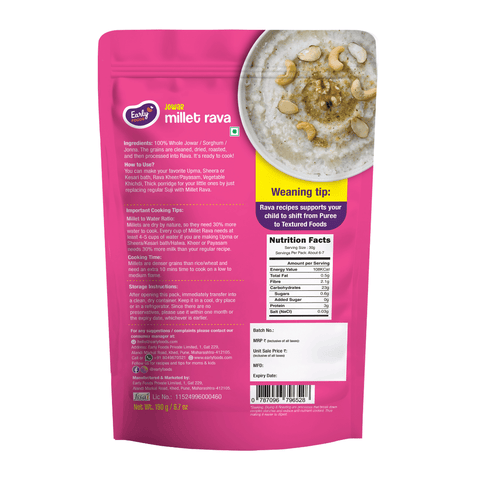 Jowar Millet Rava
