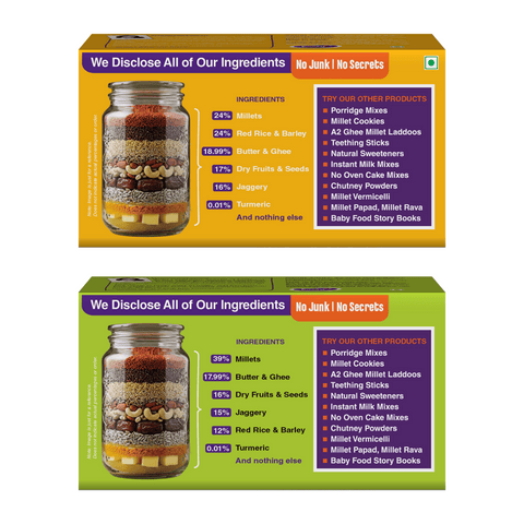 Assorted Chota Pack of 2 - Dry Fruit & Ajwain Jeera Cookies