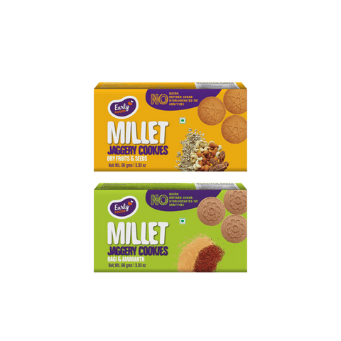 Assorted Chota Pack of 2 - Dry Fruit & Ajwain Jeera Cookies