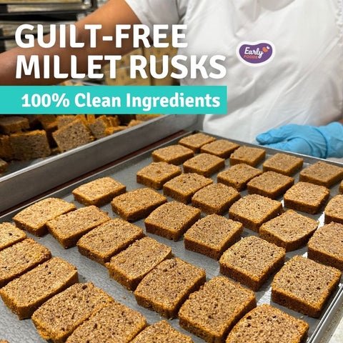 Chota Pack - Pack of 2 Ragi & Jowar Rusk