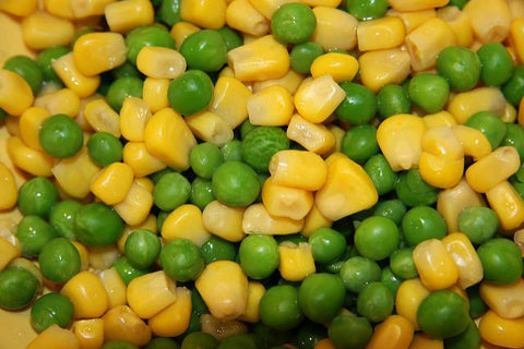 Boiled Corn & Peas Salad