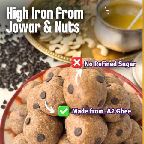 Jowar Choco Chip Laddoo