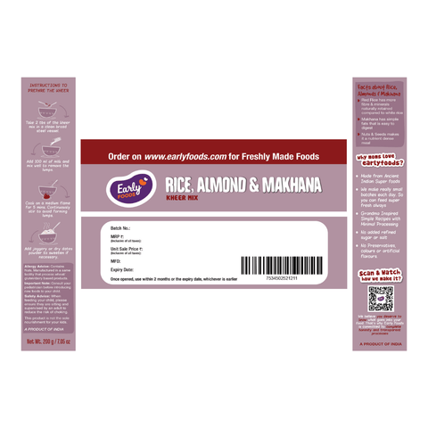 Rice Almond & Makhana Kheer Mix
