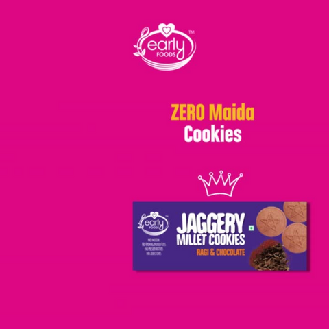 Assorted Chota Pack of 2 - Dry Fruit & Ragi Choco Jaggery Cookies