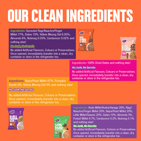 Trial Pack of 4 Porridge Mix - Stage 2