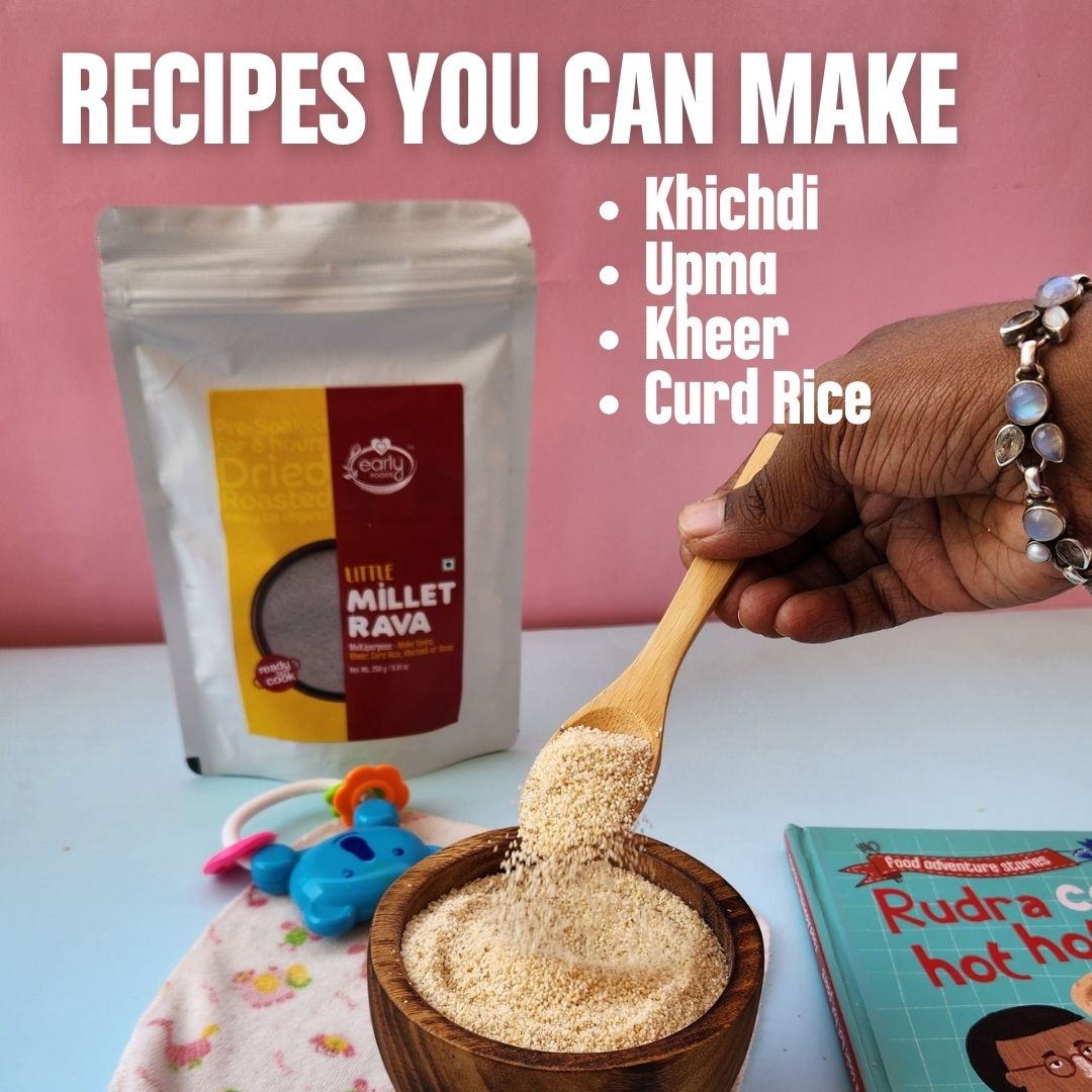 Buy Early Foods Millet Rava | Pre-soaked, Dried and Roasted – Early ...