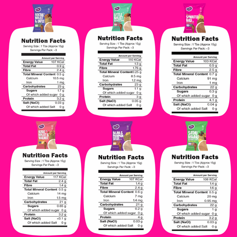 Trial Pack of 6 Porridge Mix - Stage 3