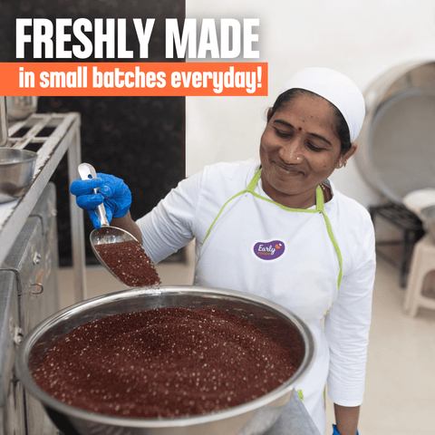 Sprouted Ragi Almond Date Porridge Mix