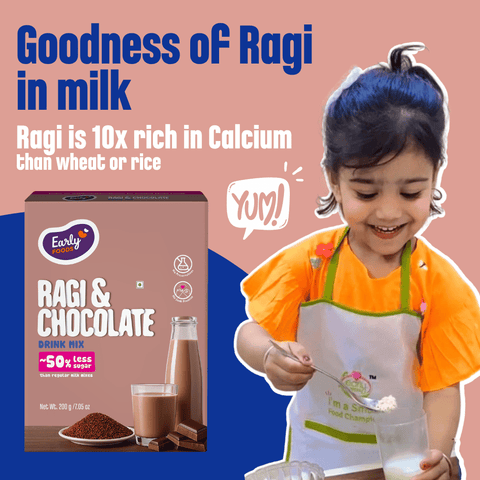 Ragi & Chocolate Drink Mix