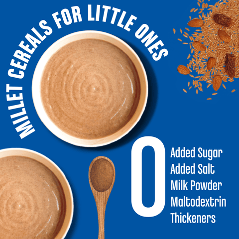 Whole Wheat Almond Date Porridge Mix