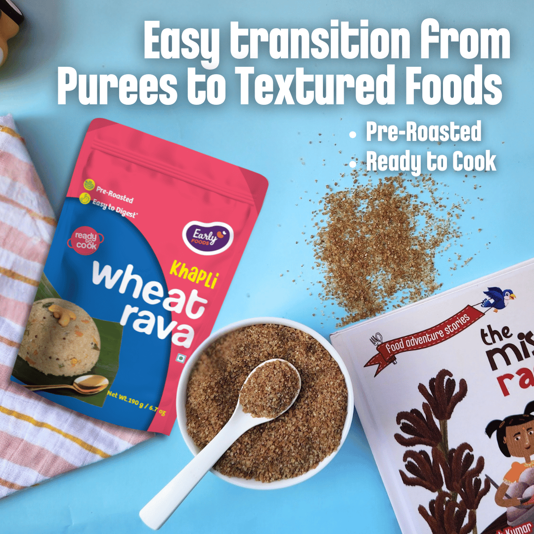 Buy Khapli Wheat Rava by Early Foods – Early Foods Private Limited