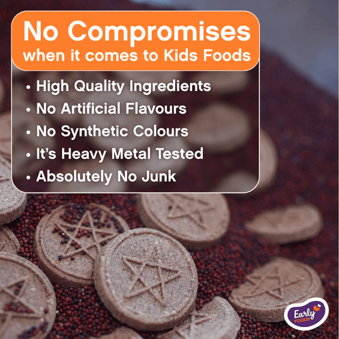 Ragi and Choco Jaggery Cookies
