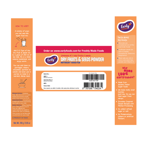 Dry Fruits & Seeds Powder for Kids