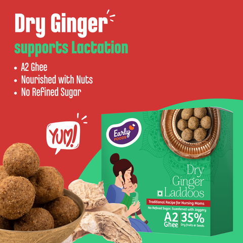 Dry Ginger A2 Ghee Laddoos