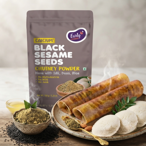 Black Sesame Seeds Chutney Powder