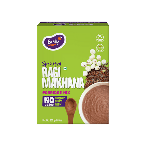 Sprouted Ragi Makhana Porridge Mix