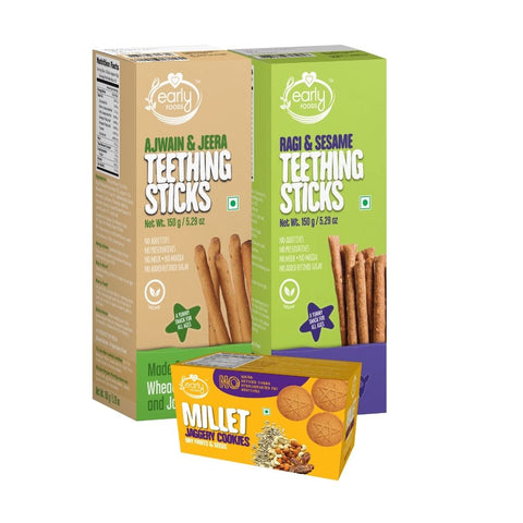 Gift Combo - Millet & Ajwain Salty Sticks