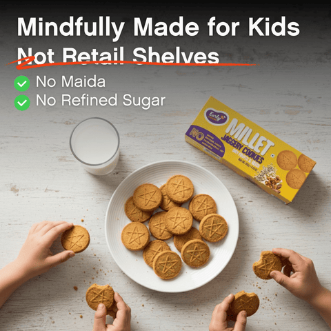Dry Fruit Jaggery Cookies