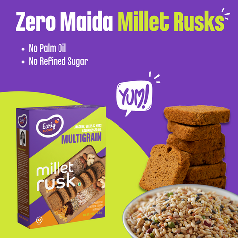 Multigrain Millet Rusk