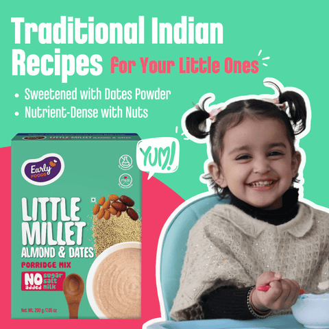 Little Millet Almond & Dates Porridge Mix