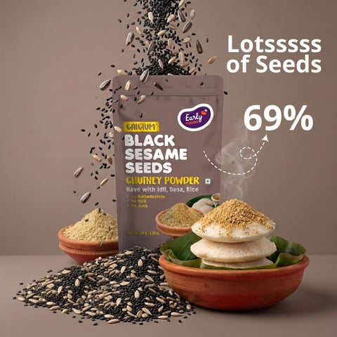 Black Sesame Seeds Chutney Powder