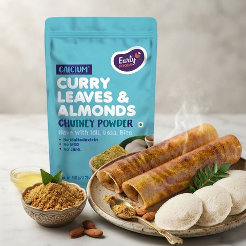 Curry Leaves & Almonds Chutney Powder