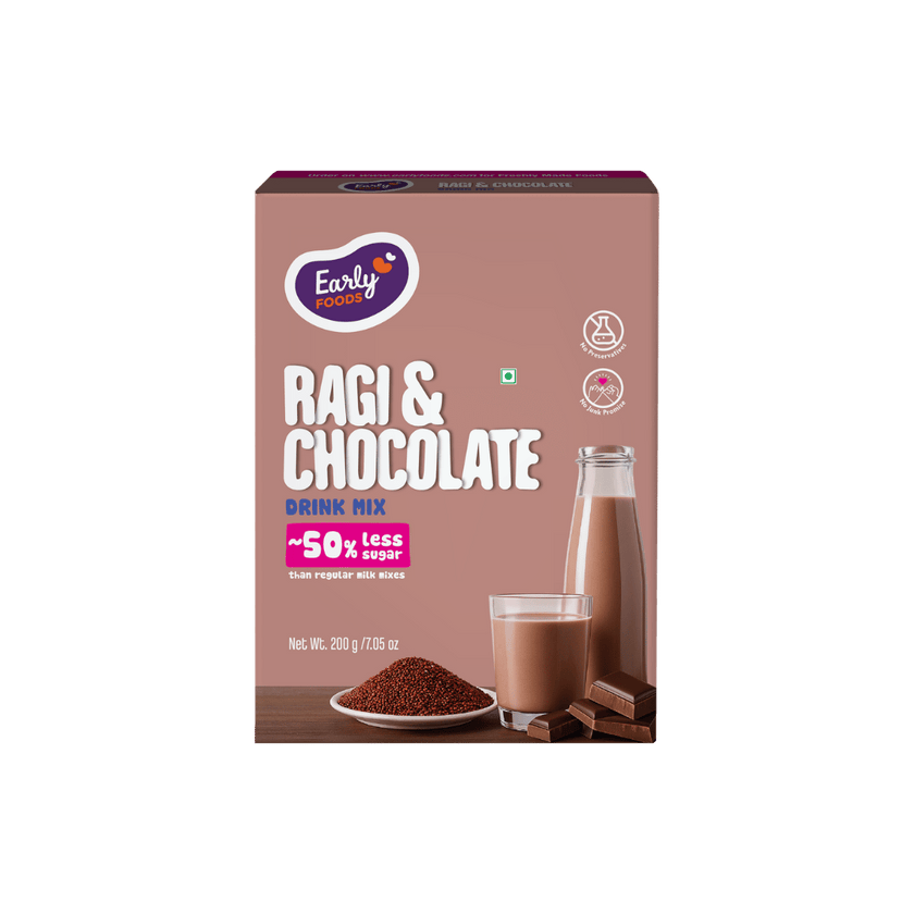 Buy Ragi & Chocolate Health Drink Online | Early Foods – Early Foods ...
