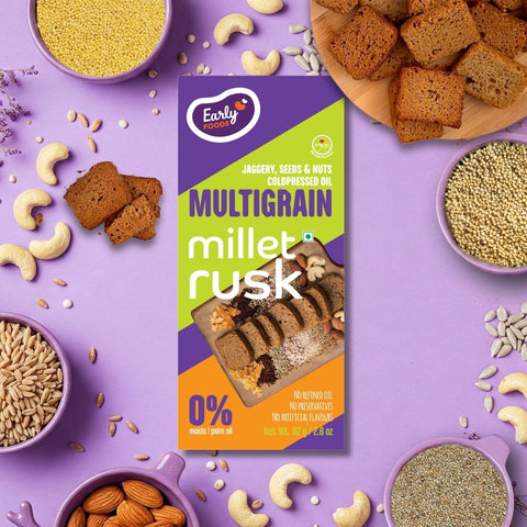 Chota Pack - Pack of 2 Ragi & Multigrain Rusk