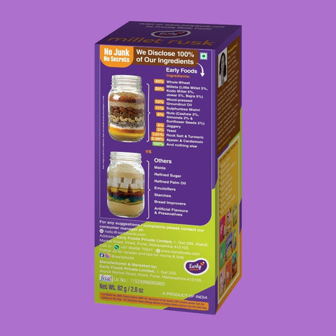 Chota Pack - Pack of 2 Ragi & Multigrain Rusk