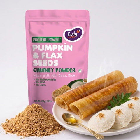 Pumpkin & Flax Seeds Chutney Powder